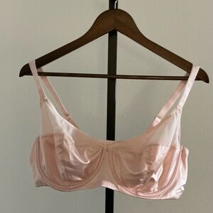 NWOT Torrid | Light Pink Satin Bra